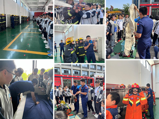 437ccm必赢国际官方网站附属实验小学走进消防队开展“512防灾减灾日”主题教育活动